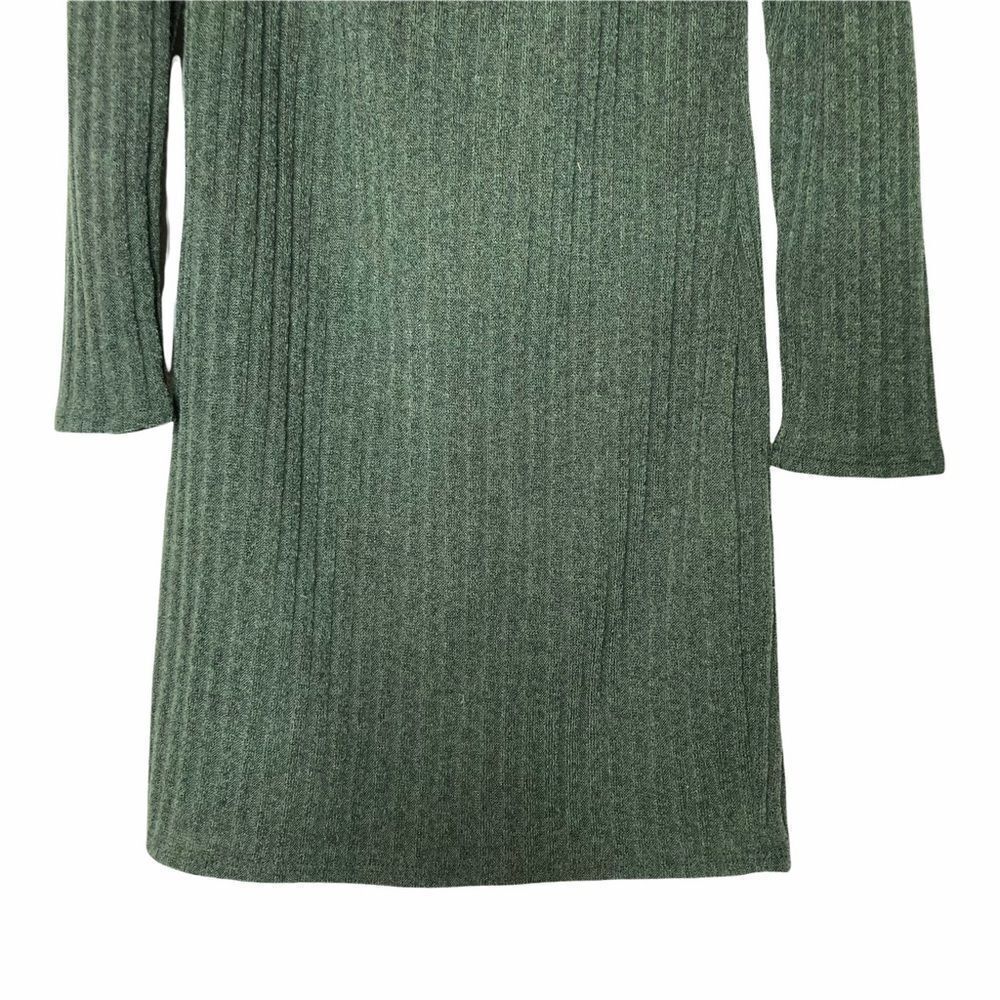 FOREVER 21 | Ribbed Knit Off Shoulder Mini Dress - Picture 2 of 6